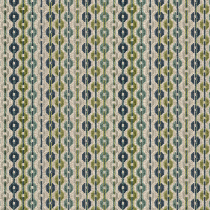 Kumasi 3 Peacock by Stout Fabric Stout Fabric Kumasi 3 PeacockFabric RAINBOW LIBRARY PISTACHIO/CHIVE 69%POL 31%SVI INDIA </p><p>Repeat: H: 4.500, V: 1.750 54 in - Fabric Carolina -