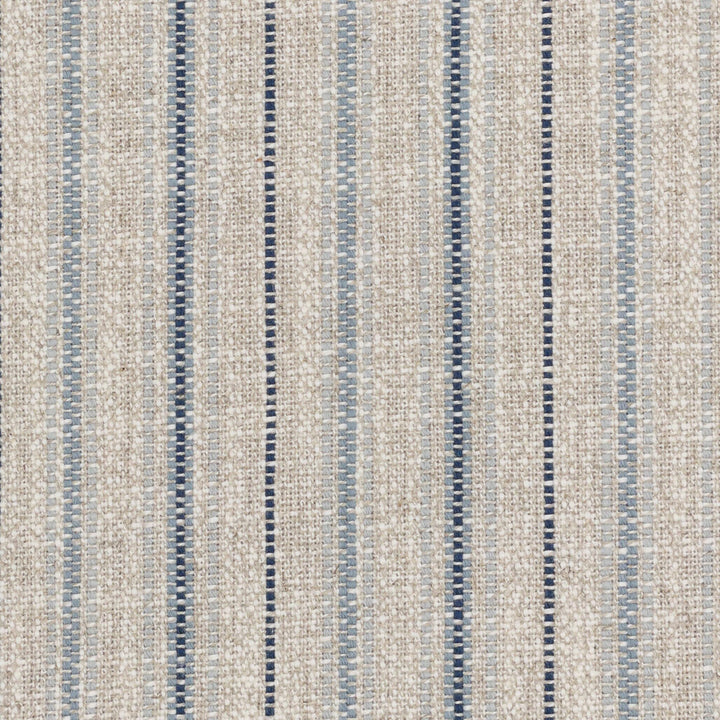 Kyle 2 Wedgewood by Stout Fabric JUST STRIPES DENIM/SLATE 63%COT 25%LIN 12%POL INDIA CATB 117-2013 MARTINDALE WEAR TEST (20 000 CIRCULAR RUBS) Horizontal: 2.375 and Vertical: 0.000 54 in - Fabric Carolina -