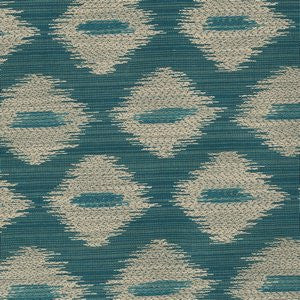 Kyle Teal 01140162 by Norbar Fabric See Sample 41% POLYESTER 36% COTTON USA 33,000 WYZENBEEK 3 7/8"V 6 3/4"H 58 - Fabric Carolina -
