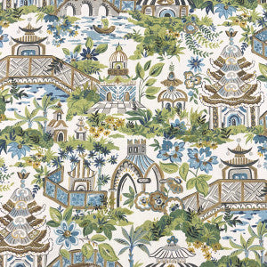 Kyoto Bluegreen by Magnolia Fabric
