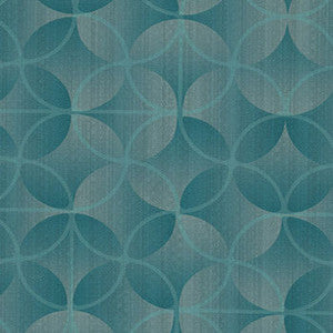 Kaleidoscope Teal KAL-4406 by Spradling Fabric