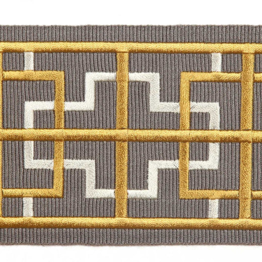 Kiel - Dusk by Europatex Fabric Tapes Galore 100% Polyester China See Sample Horizontal: N/A and Vertical: N/A 3.05 inches  - Fabric Carolina -