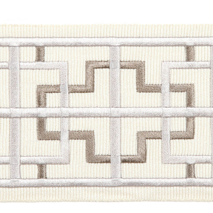 Kiel Latte by Europatex Fabric Tapes Galore 100% Polyester 3.50" 3.05 inches - Fabric Carolina -