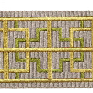 Kiel Lime by Europatex Fabric