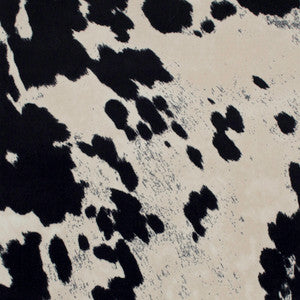 Appaloosa Black/Cream by Europatex Fabric