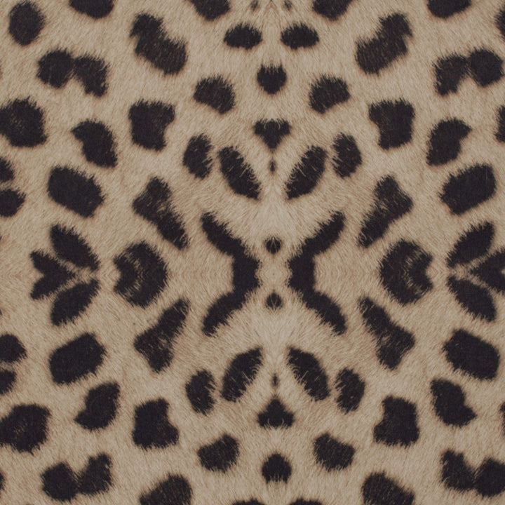 Kingdom Serval Black/Tan by Europatex Fabric Kingdom 100% Polyester 57.00 inches - Fabric Carolina -
