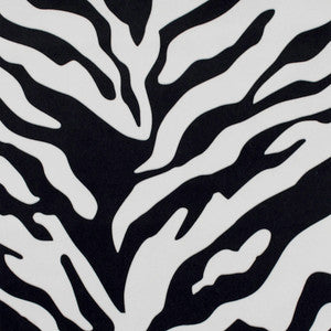 Kingdom Zebra Black/White by Europatex Fabric