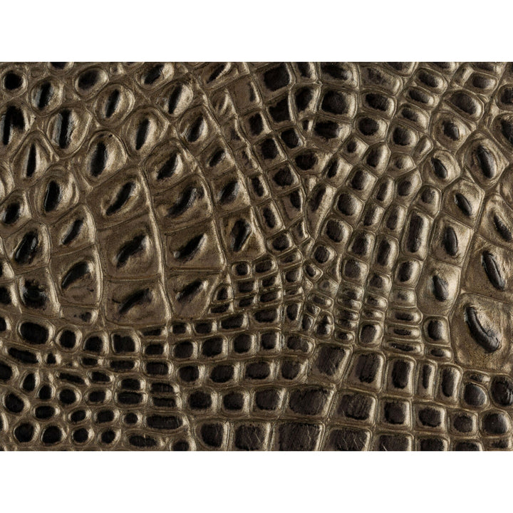 Gator Smoked Pearl by Kravet Couture Fabric MODERN LUXE LEATHER - 100% United States - Horizontal: 13 and Vertical: 23 - - Fabric Carolina -