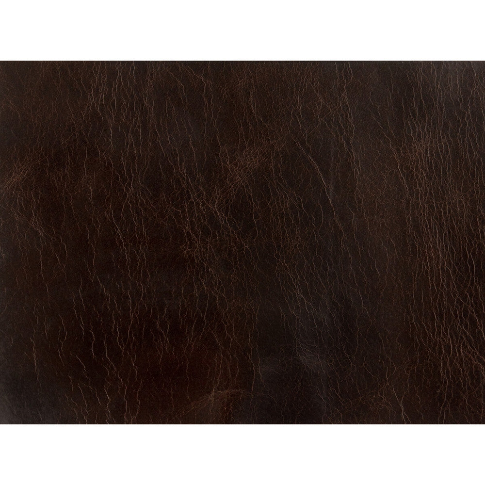 L-Haute-Espresso by Kravet Couture Fabric - LEATHER - 100% Italy - Horizontal: - and Vertical: - - - Fabric Carolina -