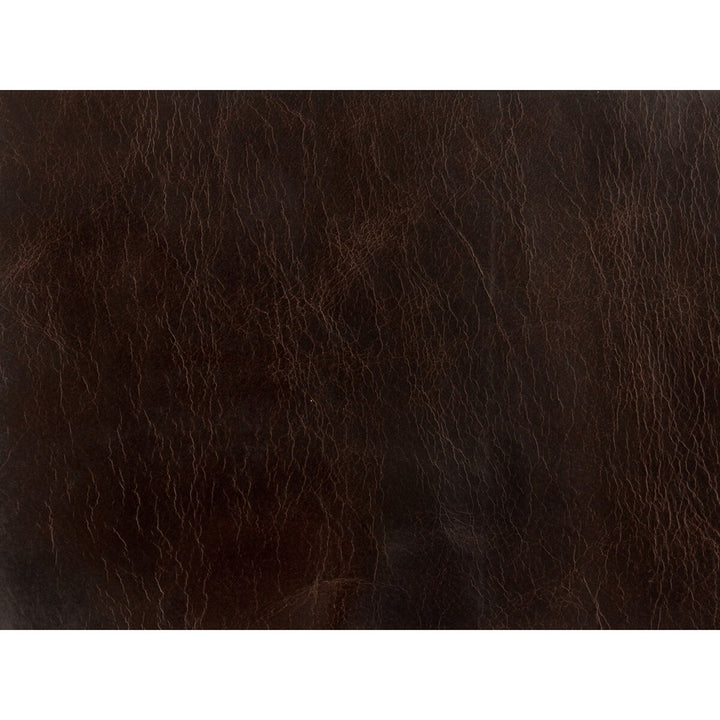 L-Haute-Espresso by Kravet Couture Fabric LEATHER - 100% Italy Horizontal: and Vertical: - Fabric Carolina -