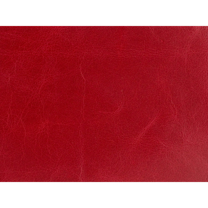 L-Haute-Red by Kravet Couture Fabric LEATHER - 100% Italy Horizontal: and Vertical: - Fabric Carolina -