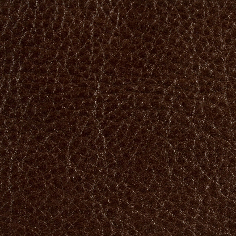 L-Rushmore Mohogany by Kravet Design Fabric LEATHER - 100% Thailand Horizontal: and Vertical: - Fabric Carolina -