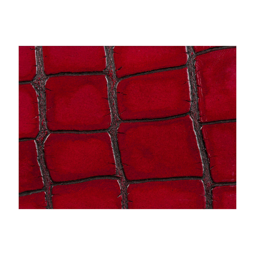 L-Tuscany Ruby by Kravet Couture Fabric LEATHER - 100% Brazil Horizontal: and Vertical: - Fabric Carolina -