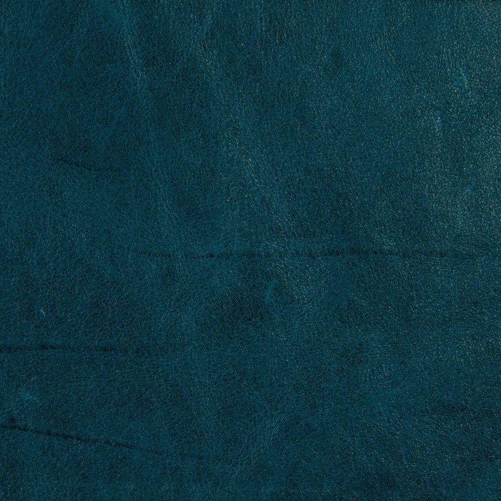 L-Utah Peacock by Kravet Design Fabric LEATHER - 100% Italy Horizontal: and Vertical: - Fabric Carolina -