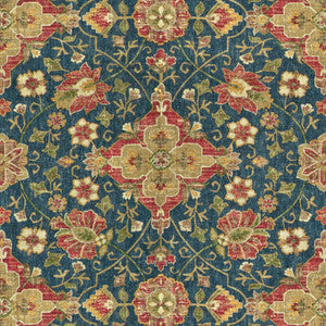 Lady 2 Cobalt by Stout Fabric