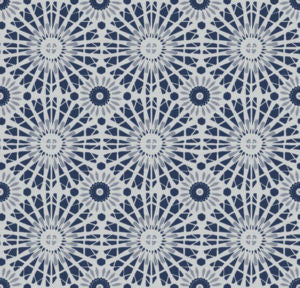 Lagoon Navy 60 by Norbar Fabric HEAT WAVE 100% SOLUTION DYED ACRYLIC GERMANY 8 3/4"V 9"H 54 - Fabric Carolina -