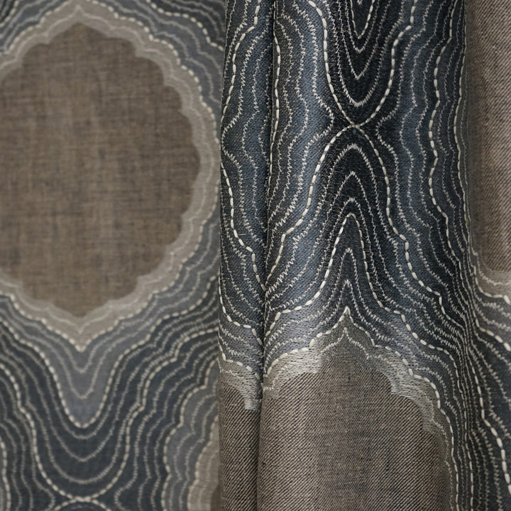 Lagoon 64Sj101 by JF Fabric JF Studio 62% Linen, 29% Viscose, 9% Polyester India Horizontal: 12.75 and Vertical: 15.75 51 - Fabric Carolina -