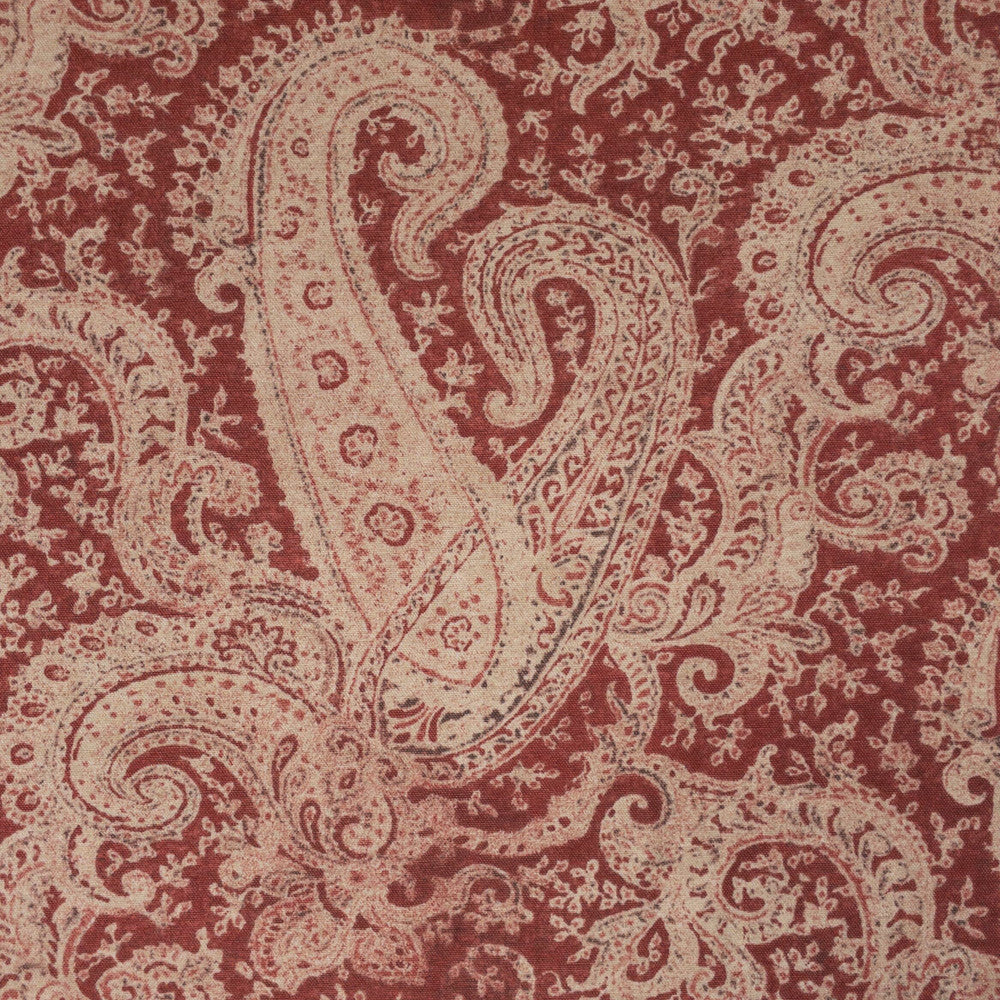Laguna 1 Rouge by Stout Fabric Stout Fabric Laguna 1 RougeFabric RAINBOW LIBRARY CAMELLIA/CLAY 80%COT 20%LIN CHINA </p><p>Repeat: H: 13.500, V: 18.000 54 in - Fabric Carolina -