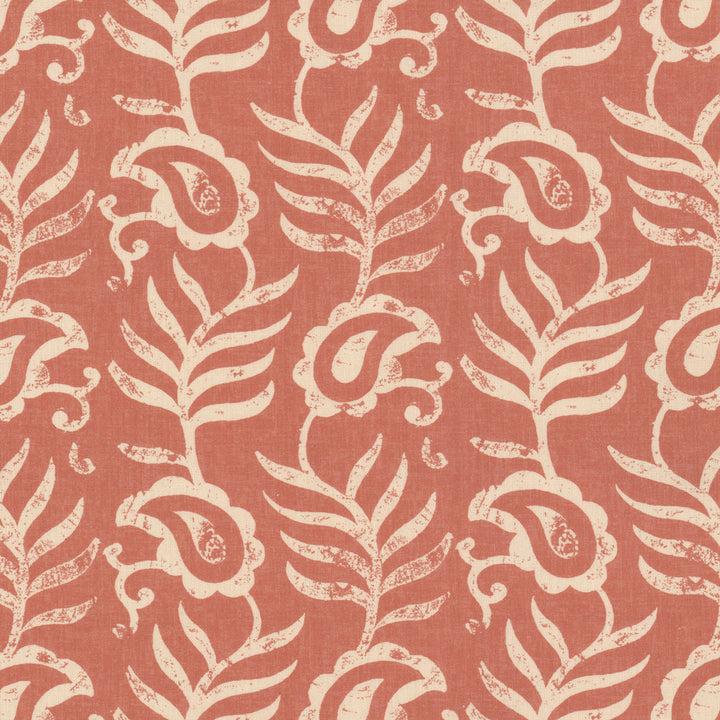 Lakeland 3 Tile by Stout Fabric Stout Fabric Lakeland 3 TileFabric Rainbow Library Ginger/Poppy 53%Lin 35%Cot 12%Nyl Uk </p><p>Repeat: H: 7.75, V: 0 54 in - Fabric Carolina -
