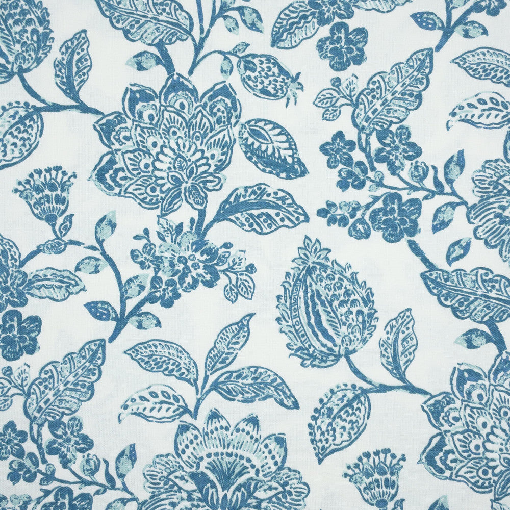 Lalune 1 Turquoise by Stout Fabric Stout Fabric Lalune 1 TurquoiseFabric Comfortable Living Bahama/Caribbean 52%Lin 48%Cot India </p><p>Repeat: H: 26.375, V: 0 55 in - Fabric Carolina -