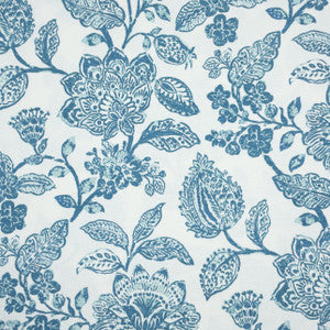 Lalune 1 Turquoise by Stout Fabric