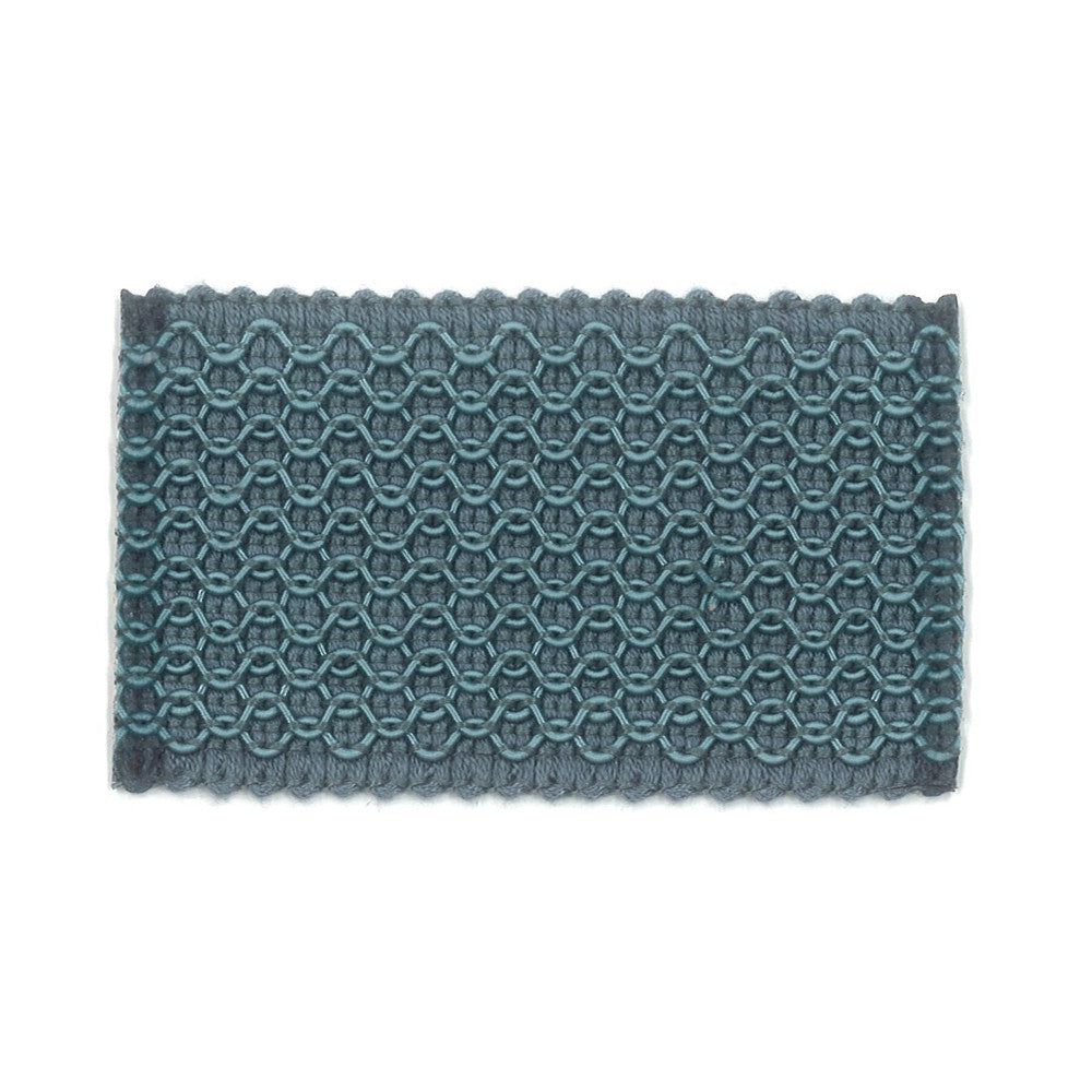 Laminia 7 Lake by Stout Trim New World Trim Volume Ii 60% Spun Viscose 16% Polyester 15% Cotton 9% Nylon CHINA Horizontal: 0 and Vertical: 0 2.13 in - Fabric Carolina -