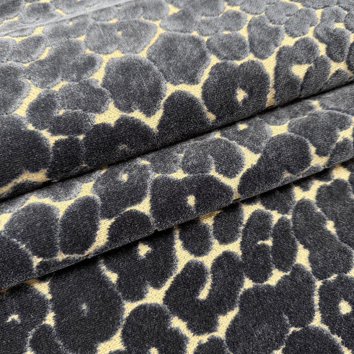 Landon Blueberry by Magnolia Designer Fabric - 60% Rayon, 40% Polyester Indonesia 37000 Horizontal: 14 and Vertical: 14 54 - Swanky Fabrics -