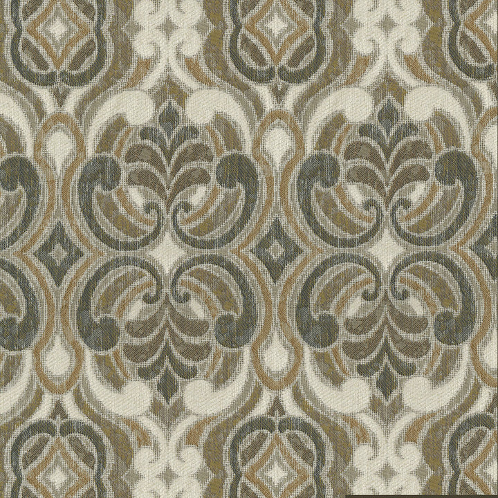 Ogee 408 Umber by ABBEYSHEA Fabric 100% Polyester China 80,000 Double Rubs (Wyzenbeek) </p><p>Repeat: Horizontal: 13.5" (34.2 cm) Up the Roll and Vertical: 6.75" (17.1 cm) Across the Roll 54" (137 cm) - Fabric Carolina -