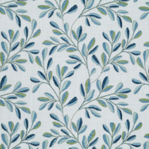 Lara Pacific 497 by Norbar Designer Fabric PRISM SEAVIEW 65% POLYESTER - 22% VISCOSE INDIA 9 1/2"V - 10 3/8"H 52 - Swanky Fabrics -