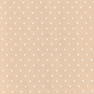 Larson Cream by Norbar Designer Fabric SONATA 66% COTTON 34% POLYESTER MEXICO 1"V 1 1/4"H 54" - Swanky Fabrics -