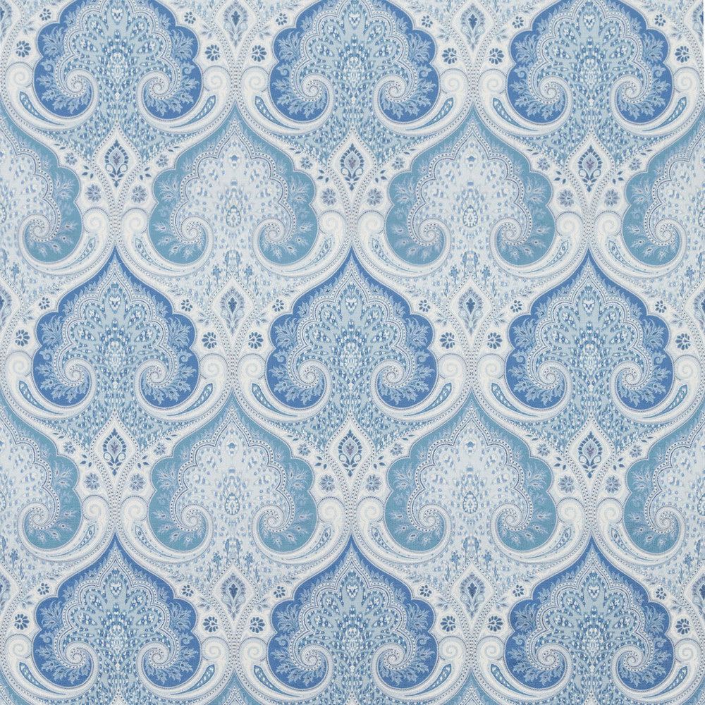 Laticia Sea by Kravet Design Designer Fabric CEYLON COTTON - 90%;LINEN - 10% Pakistan MEDIUM Horizontal: 13.5 and Vertical: 18 54 - Swanky Fabrics -