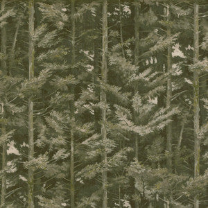 Latvia 2 Olive by Marcus William Fabric