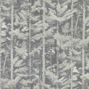 Latvia 4 Pewter by Marcus William Fabric
