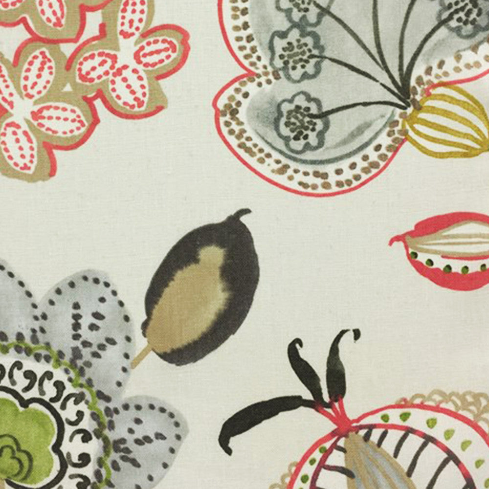Laughter 93J7061 by JF Fabric Color Concepts Carnival Book 100% Linen China 15000 Horizontal: 27 and Vertical: 25.25 54 - Fabric Carolina -