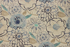 Laurent Denim by Richloom Fabric
