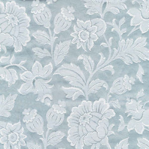 Lauren Iceberg by Norbar Designer Fabric SONATA 65% COTTON 35% POLYESTER MEXICO 16"V 15"H 54 - Swanky Fabrics -