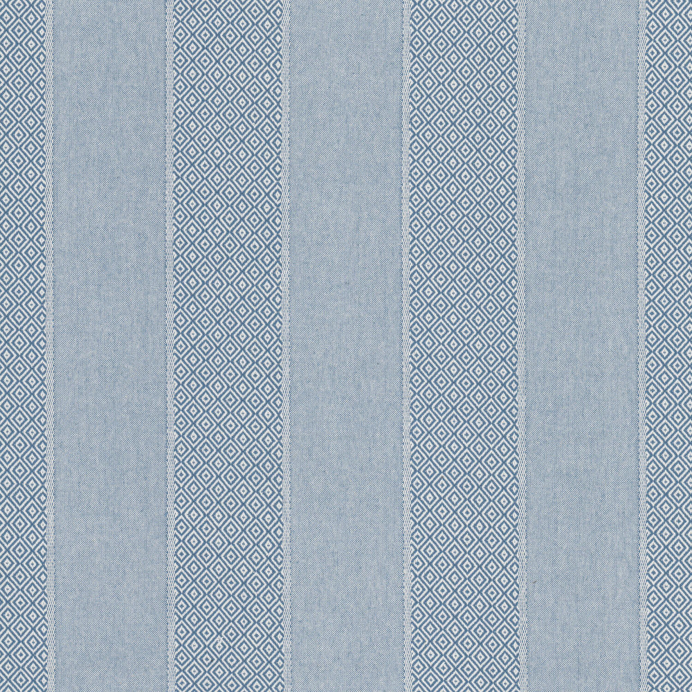Lawson 1 Delft by Stout Fabric Stout Fabric Lawson 1 DelftFabric Comfortable Living Moonstone/Sapphire 100%Cot India </p><p>Repeat: H: 6, V: 6.5 54 in - Fabric Carolina -