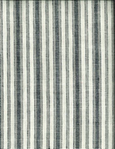 Lawson Domino 955 by Norbar Fabric LINCHEX 100% LINEN INDIA 1 3/8"H 54" - Fabric Carolina -
