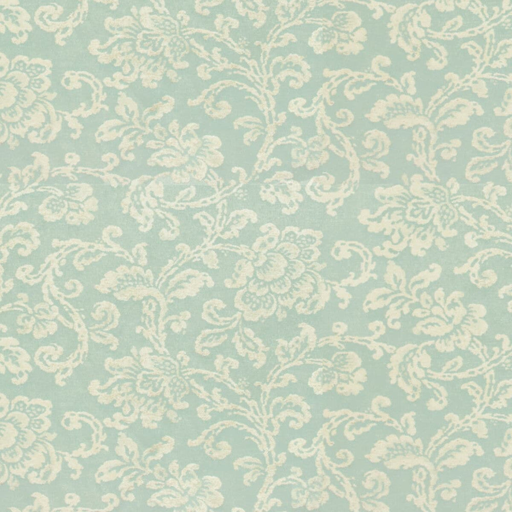 Layla 2 Mist by Stout Fabric Rainbow Library Aquamarine/Seacrest 73% Spun Viscose 27% Polyester CHINA CATB 117-2013 WYZENBEEK 50 000 DOUBLE RUB WEAR TEST (HEAVY DUTY) Horizontal: 29.75 and Vertical: 30 55 in - Fabric Carolina -