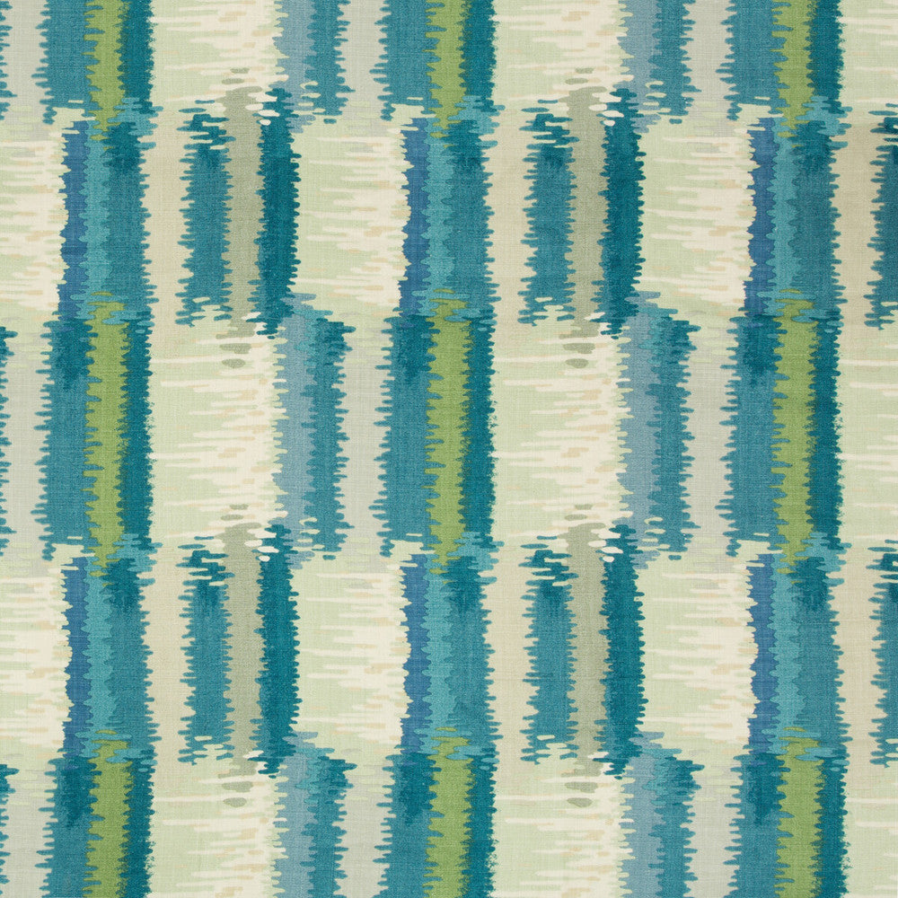 La Muse Peacock by Kravet Couture Designer Fabric MODERN TAILOR LINEN - 100% Thailand MEDIUM Horizontal: 13 and Vertical: 17.25 52 - Swanky Fabrics -