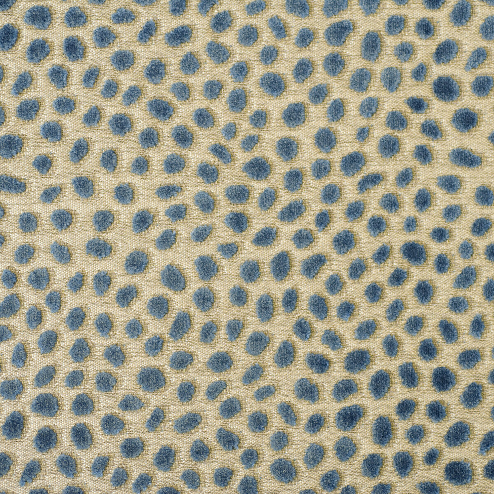 Cosma Blue by Baker Lifestyle Fabric FOXWOOD POLYESTER - 50%;VISCOSE - 50% Belgium HEAVY Horizontal: and Vertical: 53.978 - Fabric Carolina -