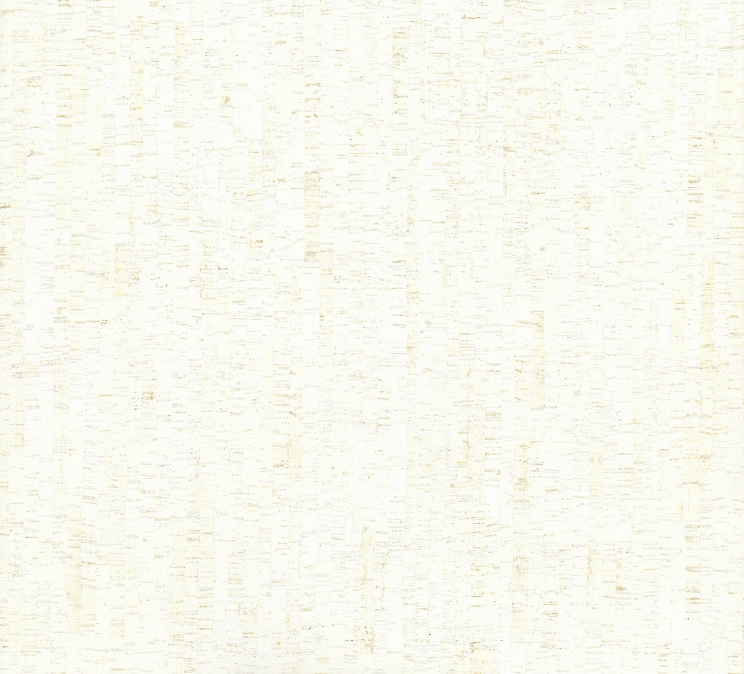 Plain Bamboo White Wallpaper by York Wallcoverings Designer
