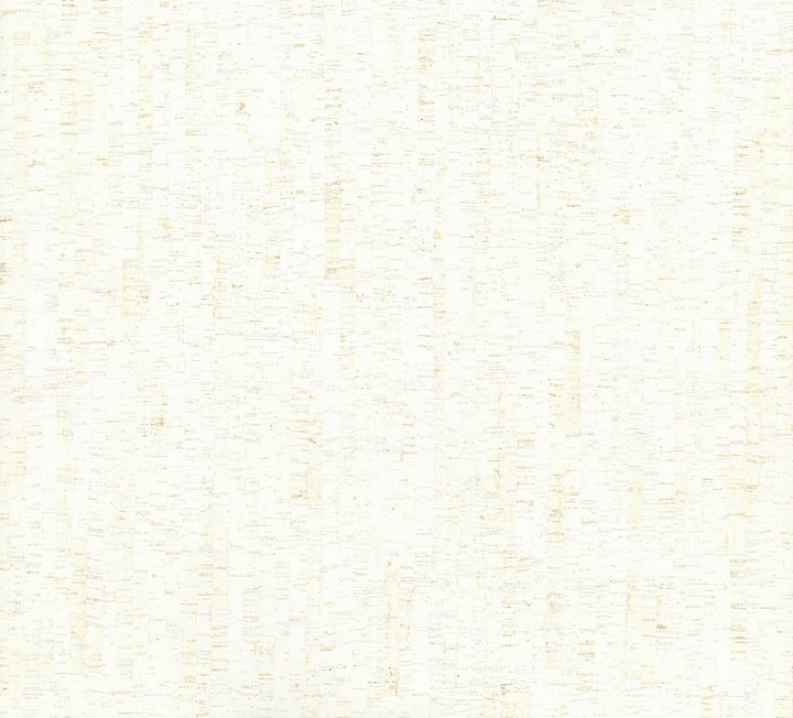 Plain Bamboo White Wallpaper by York Wallcoverings Designer