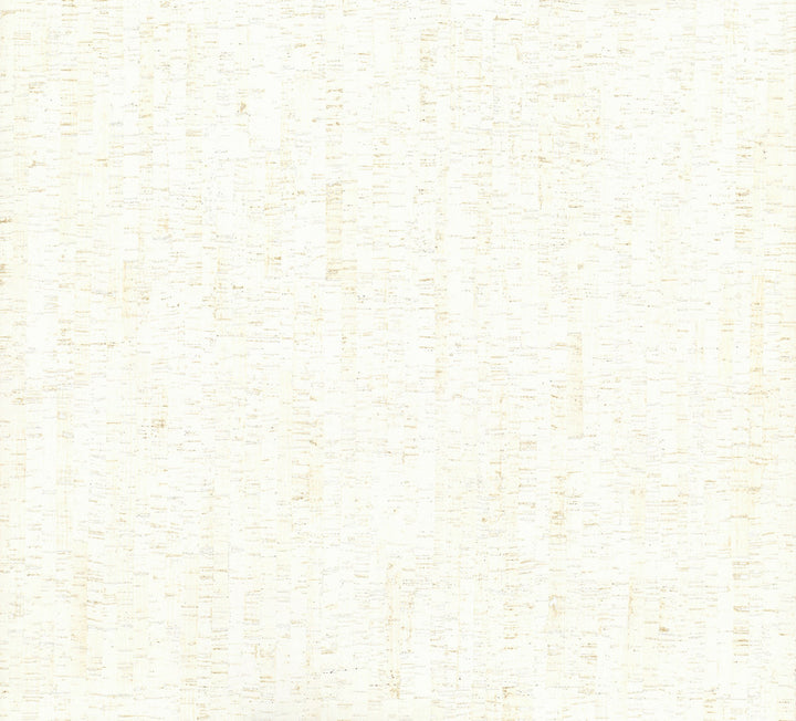 Plain Bamboo White Wallpaper by Ronald Redding Handcrafted Naturals Covers about 60.8 square feet 27-in by 27-ft long roll Unpasted 0 - Fabric Carolina -