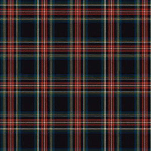 Field Jacket Plaid Black by Ralph Lauren Fabric