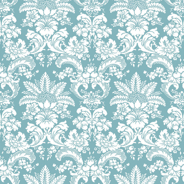 Grajal Azul by Gaston Y Daniela Designer Fabric LORENZO CASTILLO V VISCOSE - 60%;LINEN - 30%;COTTON - 10% Italy HEAVY Horizontal: 27 and Vertical: 26.58 54 - Swanky Fabrics -