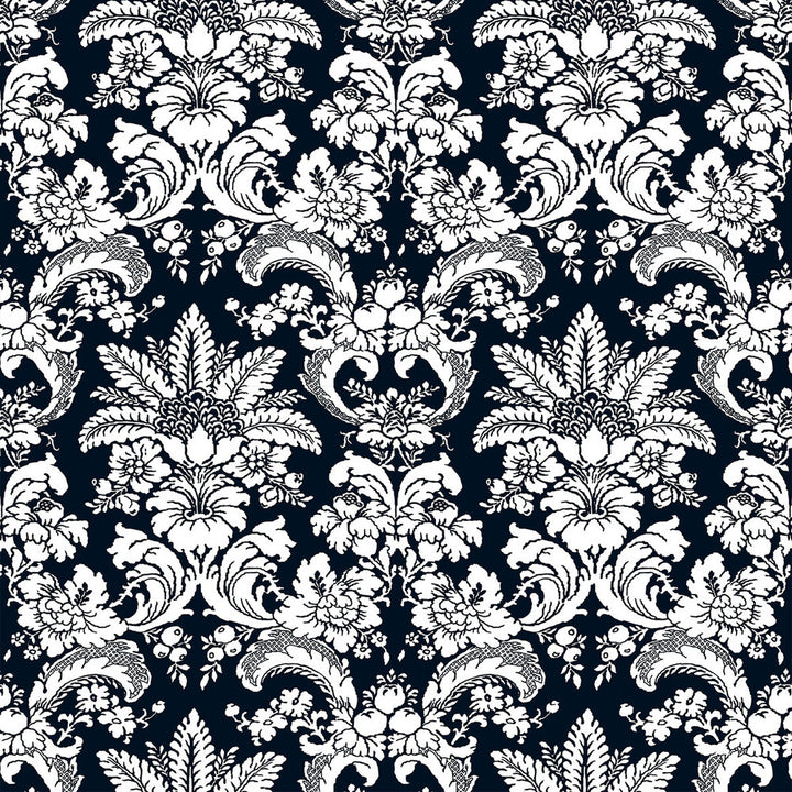 Grajal Navy by Gaston Y Daniela Fabric LORENZO CASTILLO V VISCOSE - 60%;LINEN - 30%;COTTON - 10% Italy HEAVY Horizontal: 27 and Vertical: 26.58 54 - Fabric Carolina -