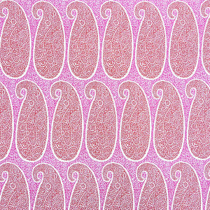 Yaiza Fresa/Naranja by Gaston Y Daniela Fabric