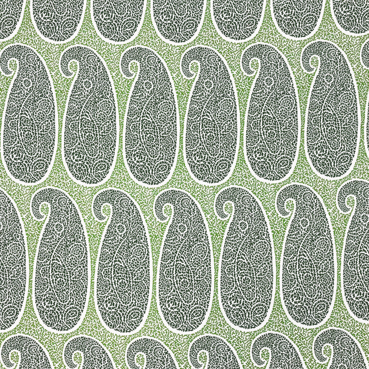Yaiza Verde by Gaston Y Daniela Fabric LORENZO CASTILLO V VISCOSE - 70%;COTTON - 30% India MEDIUM Horizontal: 14 and Vertical: 33 54 - Fabric Carolina -