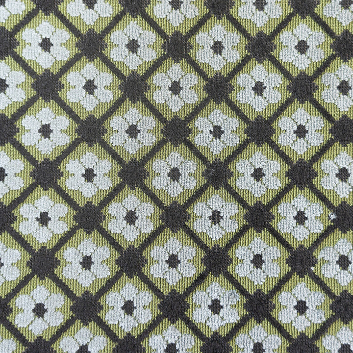 Fruela Verde by Gaston Y Daniela Fabric LORENZO CASTILLO V VISCOSE - 76%;POLYESTER - 24% India HEAVY Horizontal: 6.8 and Vertical: 2.32 55.11 - Fabric Carolina -
